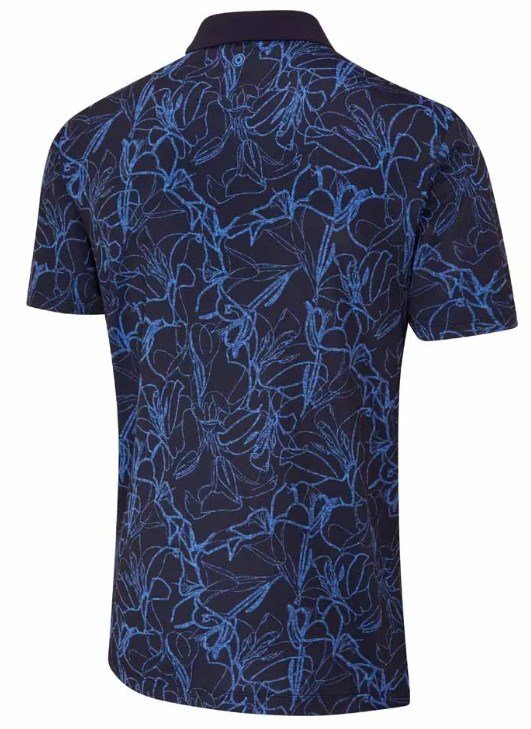 Ping Orlando Herren Poloshirt, navy/bright cobalt