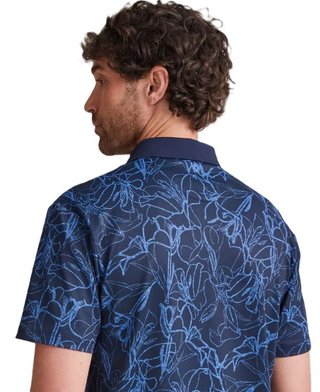 Ping Orlando Herren Poloshirt, navy/bright cobalt