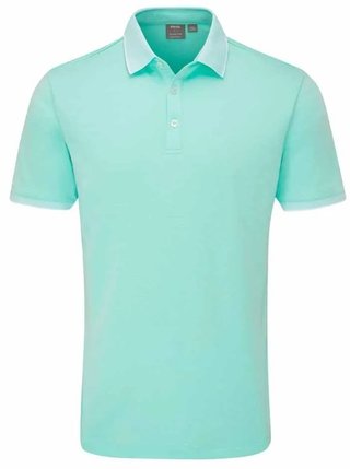 Ping Gideon Herren Poloshirt, green bay marl