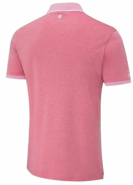 Ping Gideon Herren Poloshirt, rhapsody pink marl