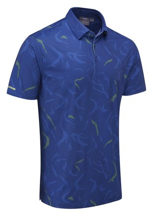 Ping Ephron Printed Herren Poloshirt, inky multi