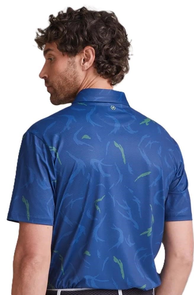 Ping Ephron Printed Herren Poloshirt, inky multi