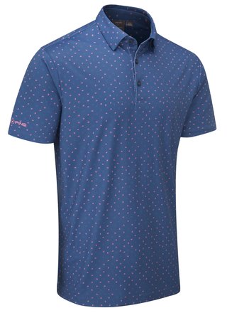 Ping Ephron Printed Herren Poloshirt, stellar multi