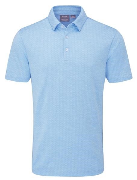 Ping Rafe Herren Poloshirt, baltic sea