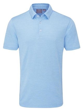 Ping Rafe Herren Poloshirt, baltic sea