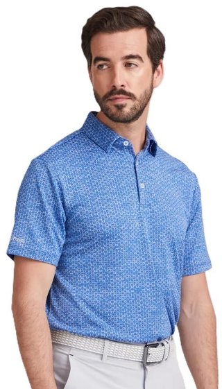Ping Rafe Herren Poloshirt, bright cobalt