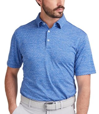 Ping Rafe Herren Poloshirt, bright cobalt
