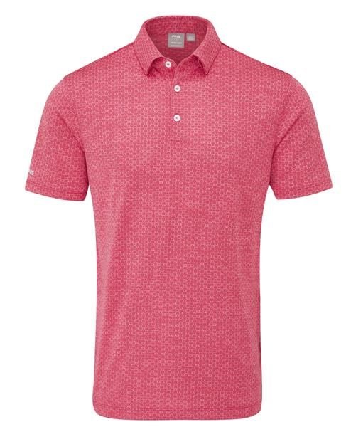 Ping Rafe Herren Poloshirt, rhapsody rosa