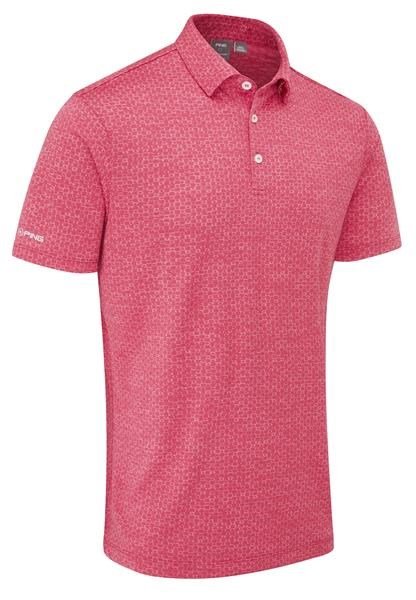 Ping Rafe Herren Poloshirt, rhapsody rosa