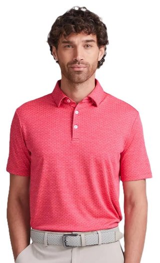 Ping Rafe Herren Poloshirt, rhapsody rosa
