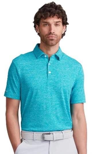 Ping Rafe Herren Poloshirt, torquoise
