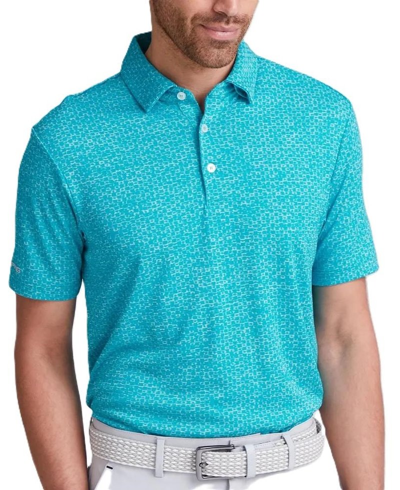 Ping Rafe Herren Poloshirt, torquoise