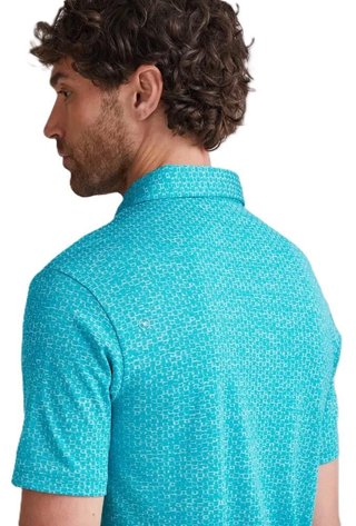 Ping Rafe Herren Poloshirt, torquoise