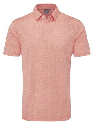 Ping Rafe Herren Poloshirt, wild salmon