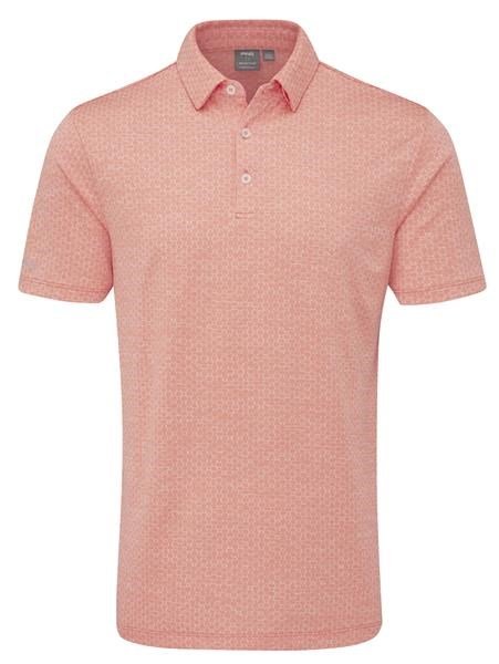 Ping Rafe Herren Poloshirt, wild salmon