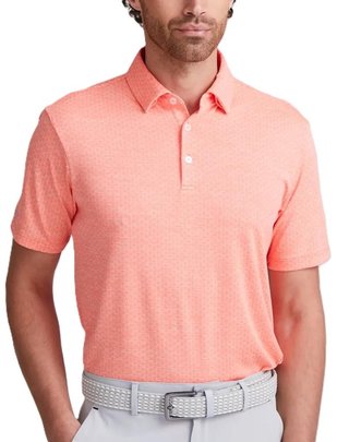 Ping Rafe Herren Poloshirt, wild salmon