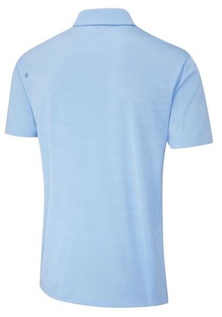 PING Claude Camo Mesh Herren Polo, baltic sea
