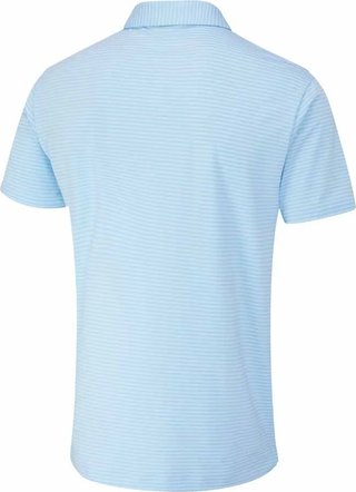 PING Langford Herren Polo, Baltic Sea/White