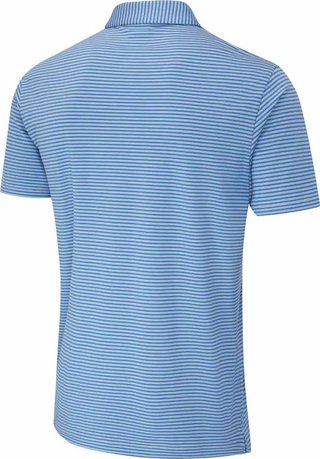 PING Langford Herren Polo, Bright Cobalt/White