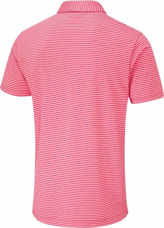 PING Langford Herren Polo, Rhapsody/Pink White