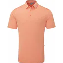 PING Hershel Herren Polo, Wild Salmon Multi