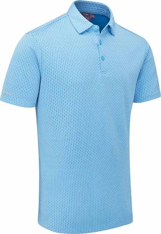 PING Hershel Herren Polo, Baltic Sea Multi