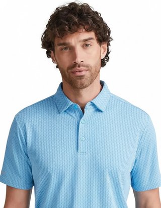 PING Hershel Herren Polo, Baltic Sea Multi