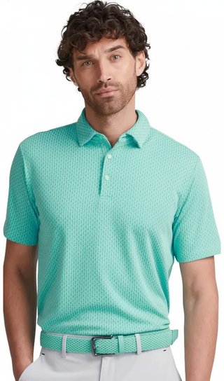 PING Hershel Herren Polo, green bay multi
