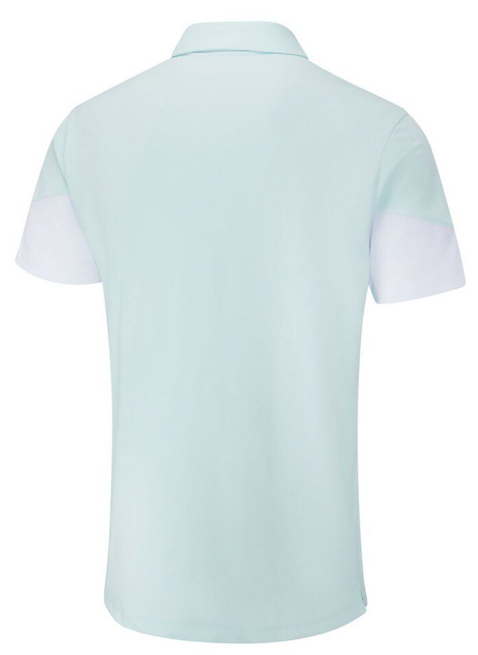 Ping Ty Herren Poloshirt, seaspray/white