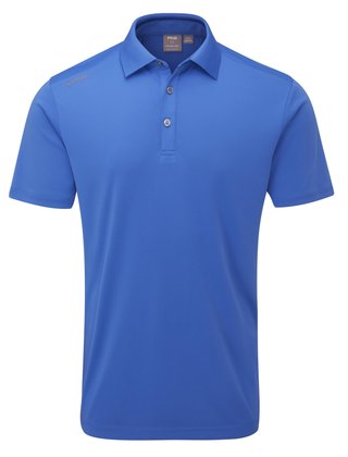 PING Lindum Herren Poloshirt, bright cobalt