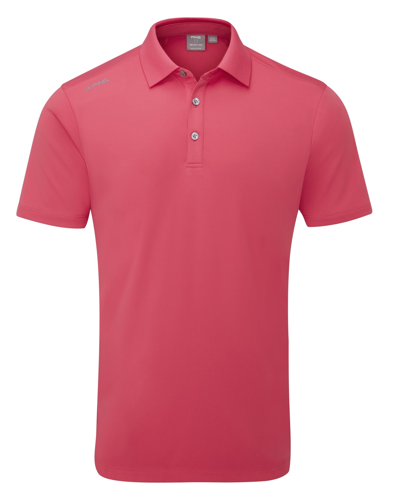 Ping Lindum Herren Poloshirt, rhapsody pink