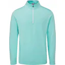 PING Latham Half Zip Herren Midlayer, green bay