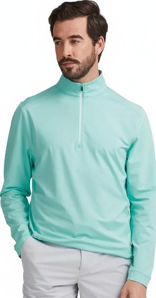 PING Latham Half Zip Herren Midlayer, green bay