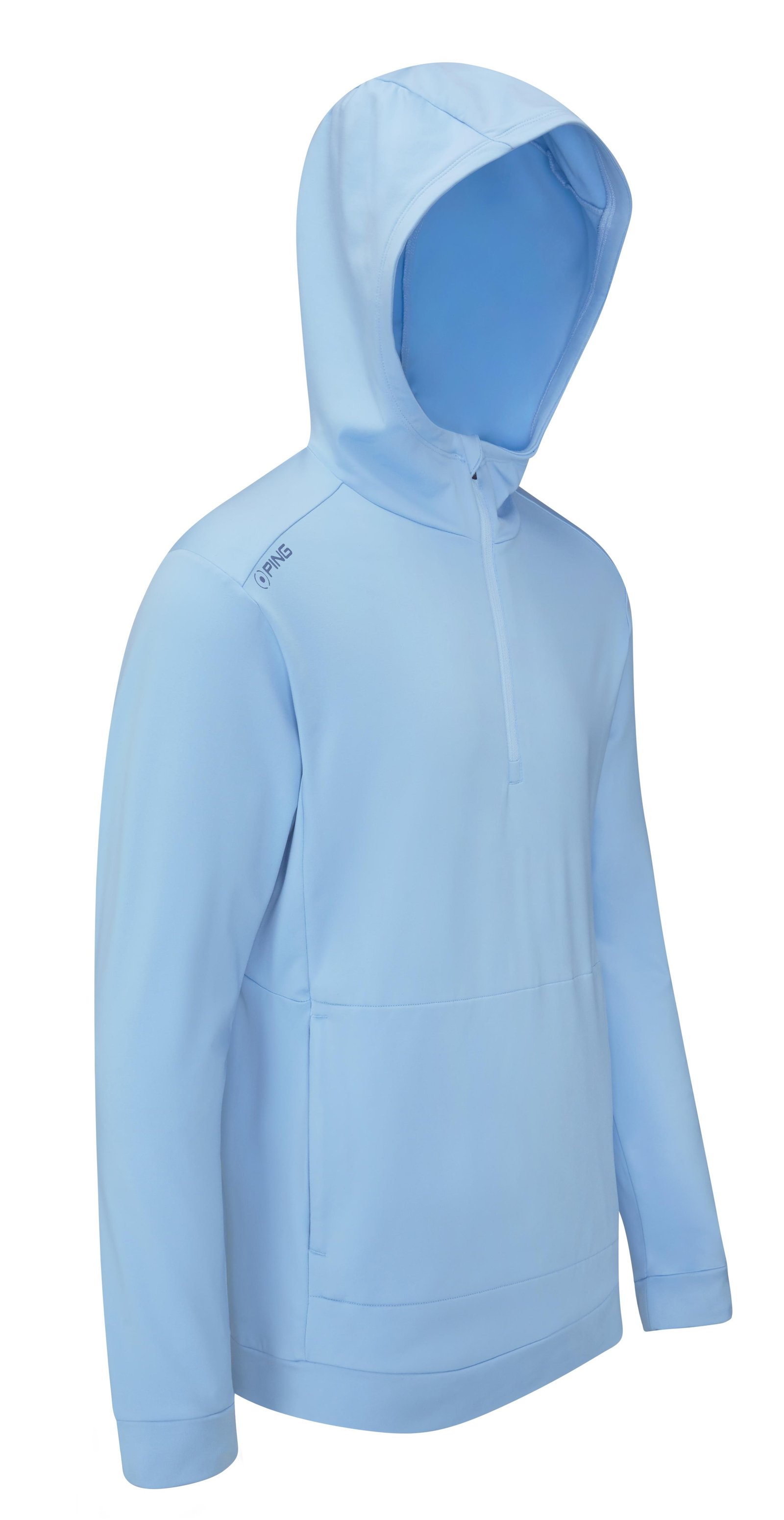 Ping Haldon Hooded Fleece Herren Sweatshirt, baltic sea