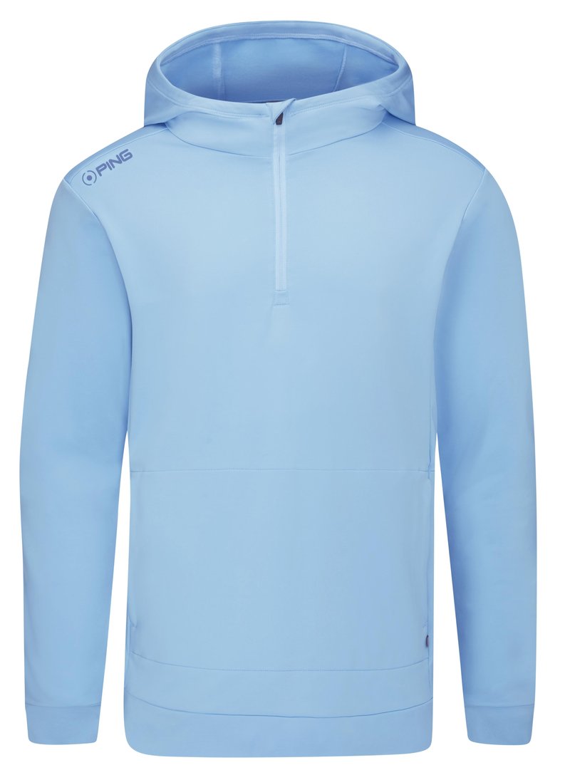 Ping Haldon Hooded Fleece Herren Sweatshirt, baltic sea
