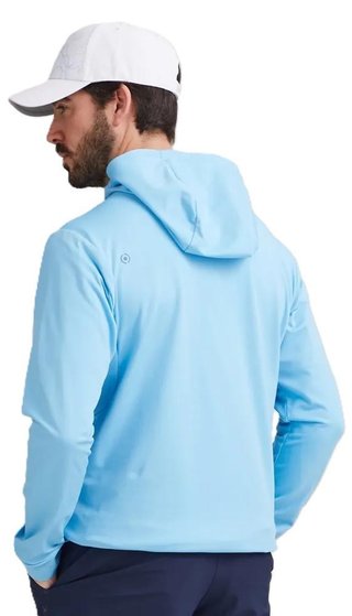 Ping Haldon Hooded Fleece Herren Sweatshirt, baltic sea