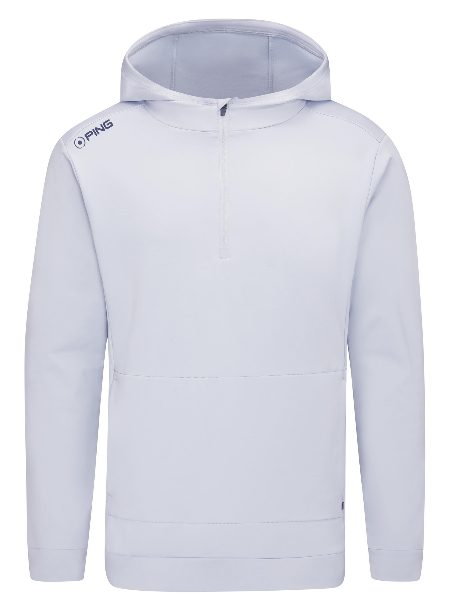 Ping Haldon Hooded Fleece Herren Sweatshirt, pearl grey