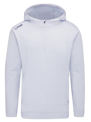 Ping Haldon Hooded Fleece Herren Sweatshirt, pearl grey