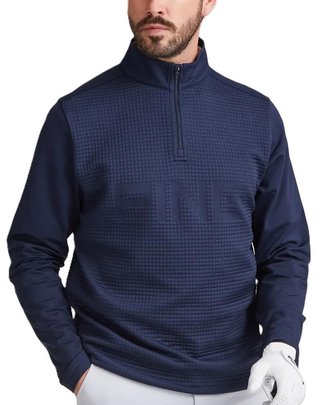 PING Faron Herren Sweatshirt, Navy