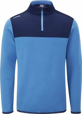 PING Kinver Herren Sweatshirt, stellar/navy