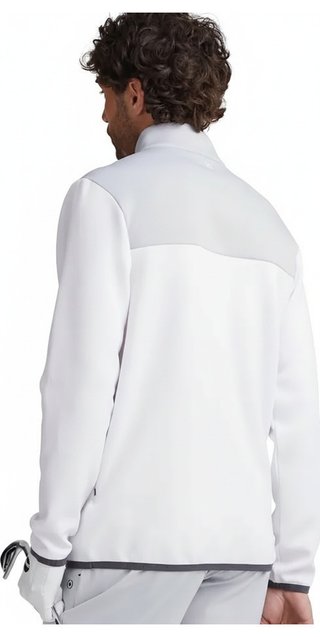 PING Kinver Herren Sweatshirt, weiß/perlgrau