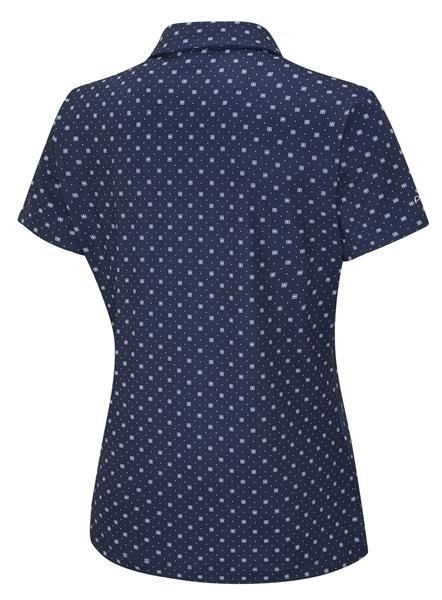 Ping  Aeria Printed damskie polo, micro monogram