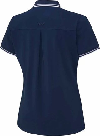 PING Viviana Tipped Damen Polo, Navy