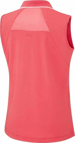 PING Eben Sleeveless Damen Polo, Paradise Pink