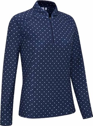 PING Arwen Printed Longsleeve Damen Polo, micro monogram