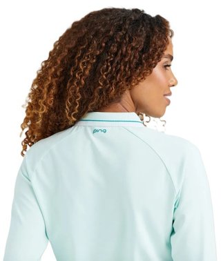 Ping Alicia Damen Poloshirt, seaspray