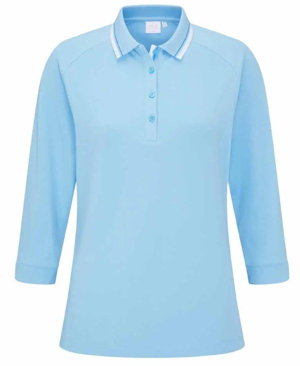 Ping Alicia Damen Poloshirt, baltic sea