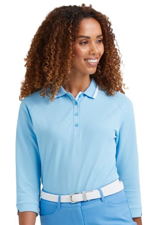 Ping Alicia Damen Poloshirt, baltic sea