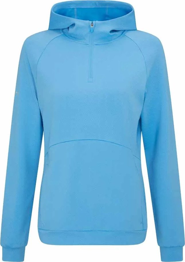 Ping Rhona Textured Damen Sweatshirt, infinity blue