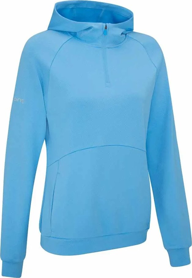 Ping Rhona Textured Damen Sweatshirt, infinity blue